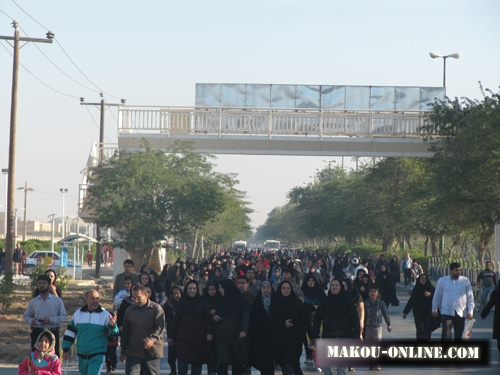 پیاده روی خانوادگی به مناسبت روز خانواده در ماهشهر